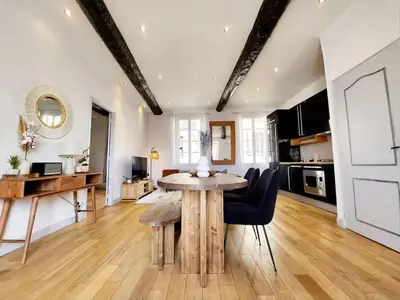 Cuisine ou kitchenette dans l'établissement La Joie en Provence - 5min de la Plage