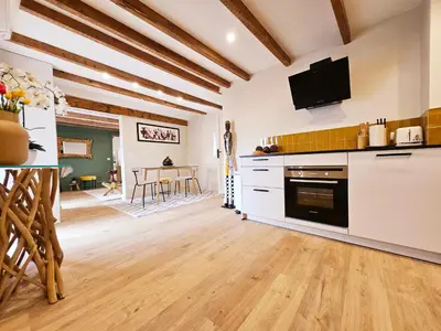 Cuisine ou kitchenette dans l'établissement Le Cinéma - T2 Refait à Neuf