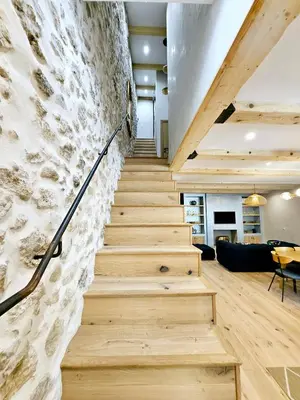 Plan de l'établissement Le Dotec Méditerranéen - Triplex dans le Vieil Antibes