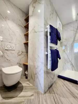 Salle de bains dans l'établissement Le Guillabert - T4 en Plein Centre
