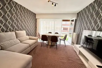 Coin salon dans l'établissement Antibes hyper center - 4 people - close to shops and beaches