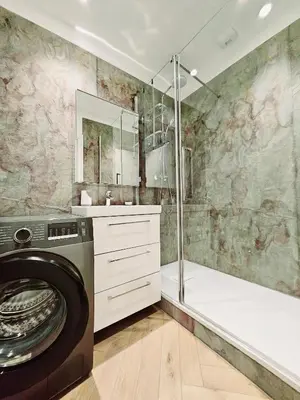 Salle de bains dans l'établissement Le De Gaulle 1er - En plein centre ville