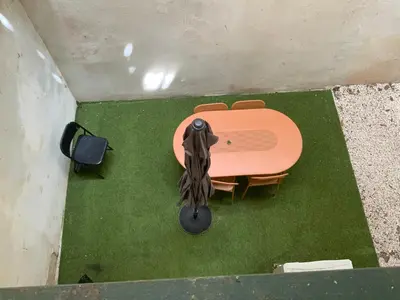Plan de l'établissement appartement avec patio vielle Antibes