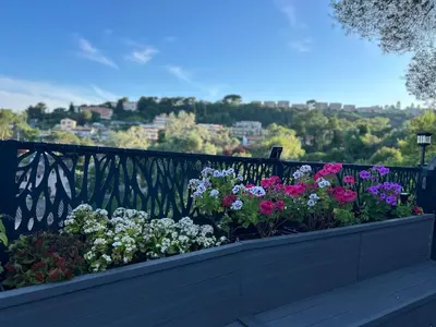 Balcon ou terrasse dans l'établissement Family Villa SMB