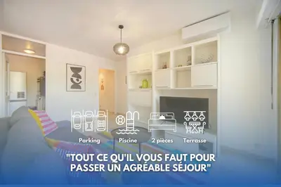 Plan de l'établissement Char - Piscine - Parking - VCA