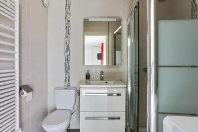Salle de bains dans l'établissement Studio Bella Vita - Welkeys