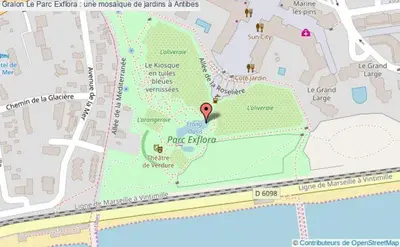 Plan de l'établissement BP Bellevue - 4eme étage vue mer