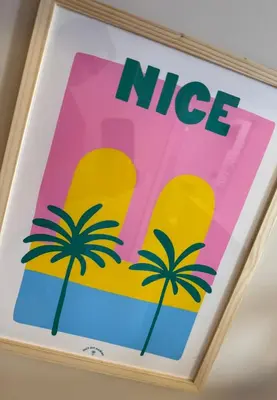 Plan de l'établissement Studio Vieil Antibes Tout confort & décoration soignée