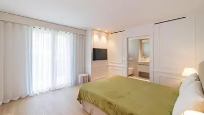 Un ou plusieurs lits dans un hébergement de l'établissement Top Villa Horizons Luxury