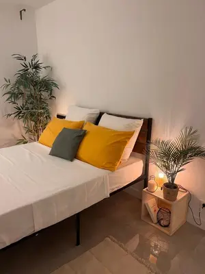 Un ou plusieurs lits dans un hébergement de l'établissement Riviera Rêve, Antibes