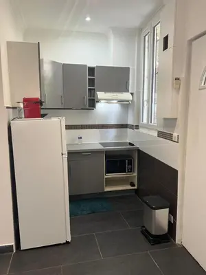 Cuisine ou kitchenette dans l'établissement Apparemment151