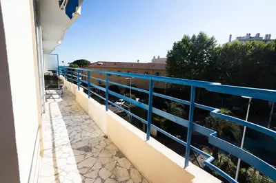 Balcon ou terrasse dans l'établissement Appart 3 chambres - Les Lys