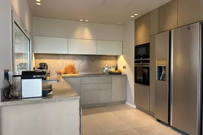 Cuisine ou kitchenette dans l'établissement Cannes - Villa for rent - 2179