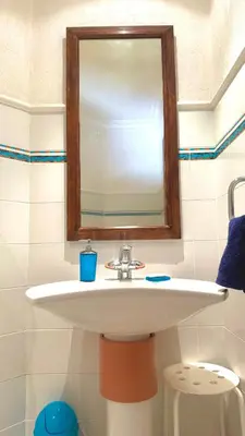 Salle de bains dans l'établissement La Mauricette - Provençal House Mougins with Pool