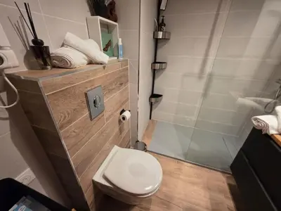 Salle de bains dans l'établissement Apartment Les Sablons-3 by Interhome