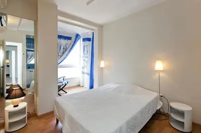 Un ou plusieurs lits dans un hébergement de l'établissement REF 1233 - Cannes Croisette - Apartment for rent