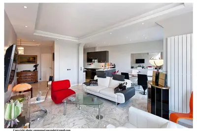 Cuisine ou kitchenette dans l'établissement REF 843 - Cannes Croisette - Sea view apartment for rent