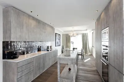 Cuisine ou kitchenette dans l'établissement REF 1238 - Cannes Croisette - Sea view apartment for rent