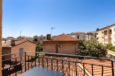 Balcon ou terrasse dans l'établissement La Gravette Coeur du vieil Antibes