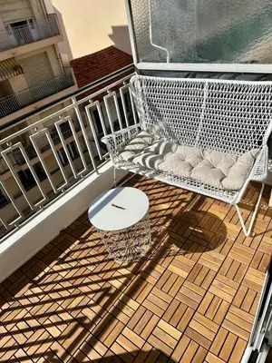 Balcon ou terrasse dans l'établissement Elegant escape in Antibes - walk to beach and Old Town