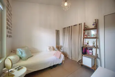 Un ou plusieurs lits dans un hébergement de l'établissement FRGK Villa Bohème Chic Private Pool UltraFast WiFi