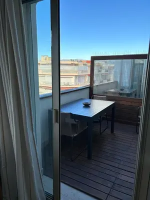 Balcon ou terrasse dans l'établissement Lovely 2 pièces Croisette Martinez