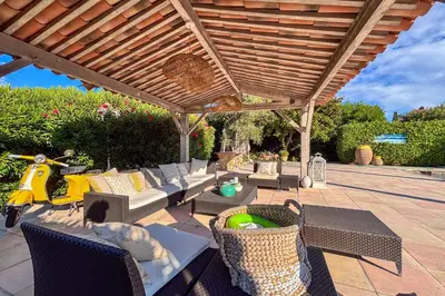 Jardin de l'établissement Azure Villa 14 Guests - Heart of Cap d’Antibes