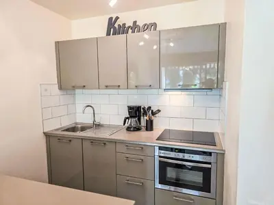 Cuisine ou kitchenette dans l'établissement Apartment Villa Lerins-8 by Interhome