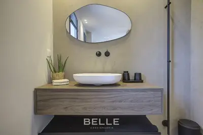 Salle de bains dans l'établissement Villa Cypria