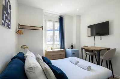 Plan de l'établissement Renovated cozy studio in Cannes - 2 persons
