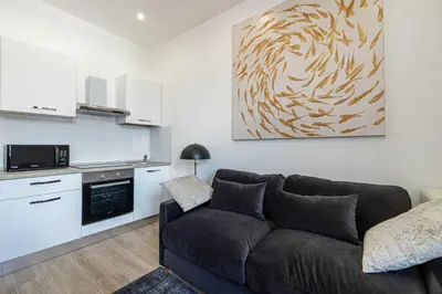 Plan de l'établissement Renovated cozy studio in Cannes - 2 persons
