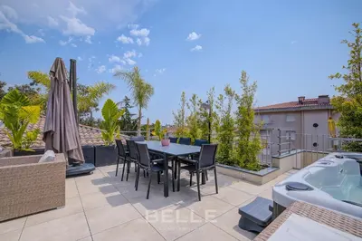 Plan de l'établissement Appartement jacuzzi