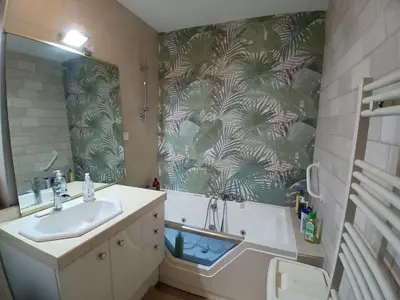 Salle de bains dans l'établissement Heights of Antibes