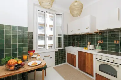 Cuisine ou kitchenette dans l'établissement Yello YourHostHelper