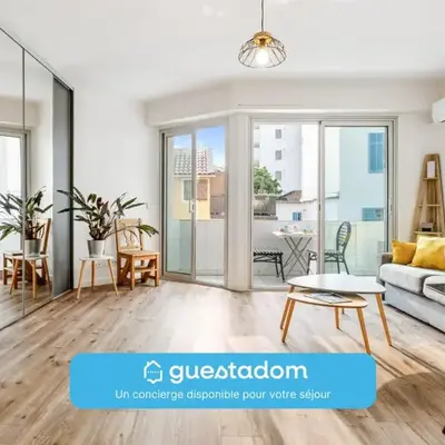 L'Antibes - Vue mer plage - Pet friendly
