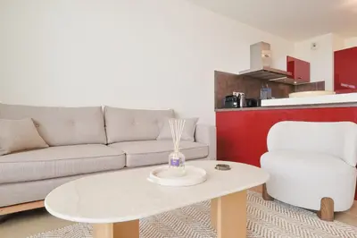 Cuisine ou kitchenette dans l'établissement Le Maria by Winsome Destination