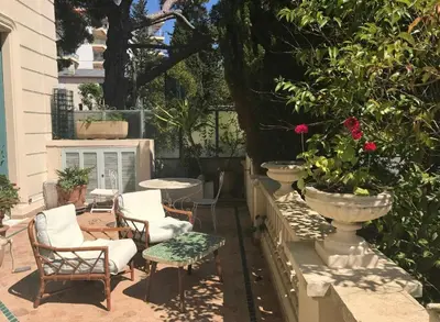Balcon ou terrasse dans l'établissement 170 m2 with terrace near Croisette