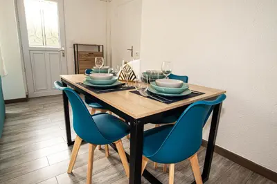 Plan de l'établissement Charmant 2p proche des plages, appartement Céladon