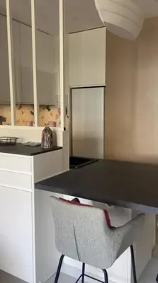 Cuisine ou kitchenette dans l'établissement Apartment for 2 with balcony near beach
