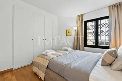 Un ou plusieurs lits dans un hébergement de l'établissement REF 2014 - Cannes center - Apartment to rent