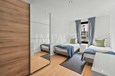 Un ou plusieurs lits dans un hébergement de l'établissement REF 2014 - Cannes center - Apartment to rent