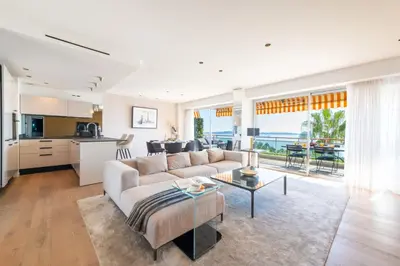 Coin salon dans l'établissement 3Br Sea View Luxury Residence with Pool & Tennis