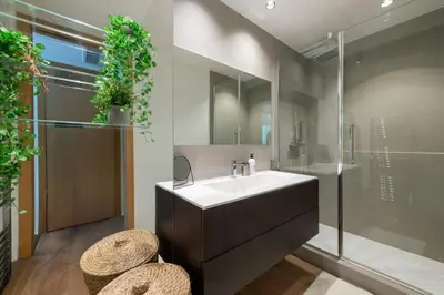 Salle de bains dans l'établissement 3Br Sea View Luxury Residence with Pool & Tennis