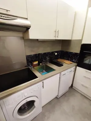 Cuisine ou kitchenette dans l'établissement Mas de Tanit Appartement & Vacance deLuxe