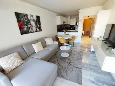 Cuisine ou kitchenette dans l'établissement Mas de Tanit Appartement & Vacance deLuxe