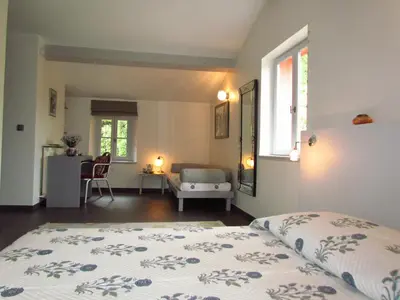 Un ou plusieurs lits dans un hébergement de l'établissement Villa Chandra