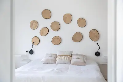 Un ou plusieurs lits dans un hébergement de l'établissement Superbe appartement 5 pièces sur la Croisette