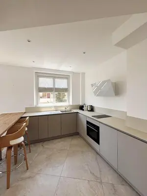Cuisine ou kitchenette dans l'établissement Appartement 3 pièces en plein coeur de Cannes