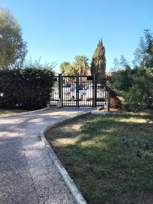 Jardin de l'établissement Le Galop Bleu