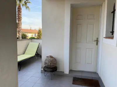 Plan de l'établissement Piscine Intérieure chauffée Appartement Haut de villa